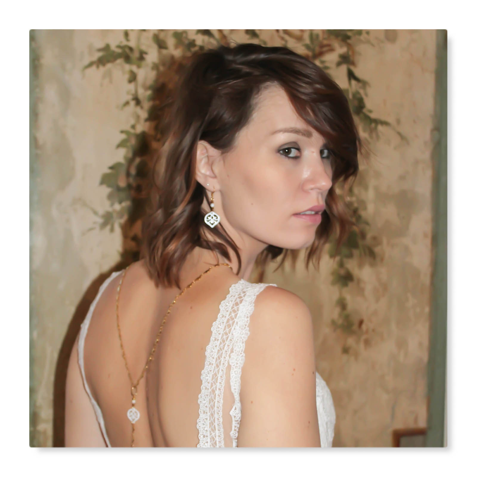 boucles d'oreilles délicates