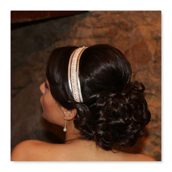 Bandeau Voilette Noir – Style Vintage Avec Strass – Pour Soirée, Bal Masqué, Cérémonie Ou Usage Quotidien – Accessoire Coiffure Féminin