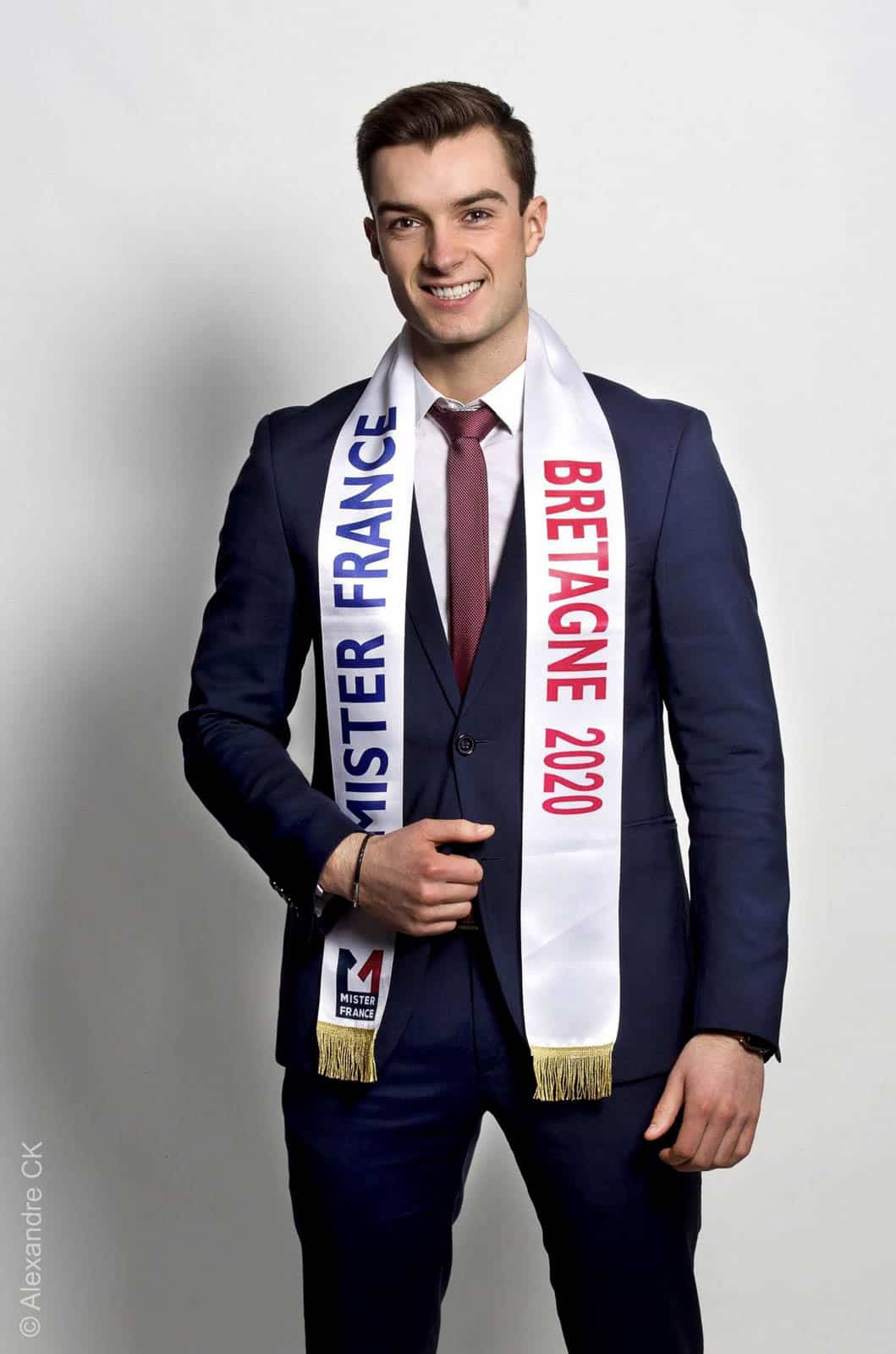 mister bretagne 2020 bracelet cuir homme