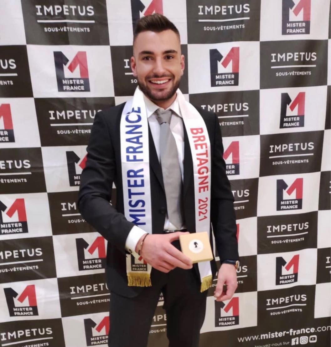 Mister Bretagne 2021 Guillaume Letur