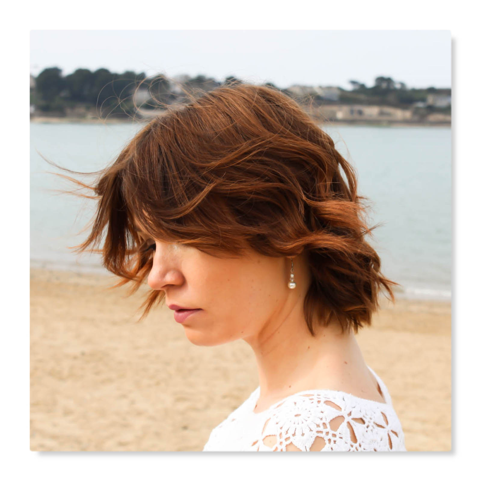 Boucles d'oreilles mariage discrètes