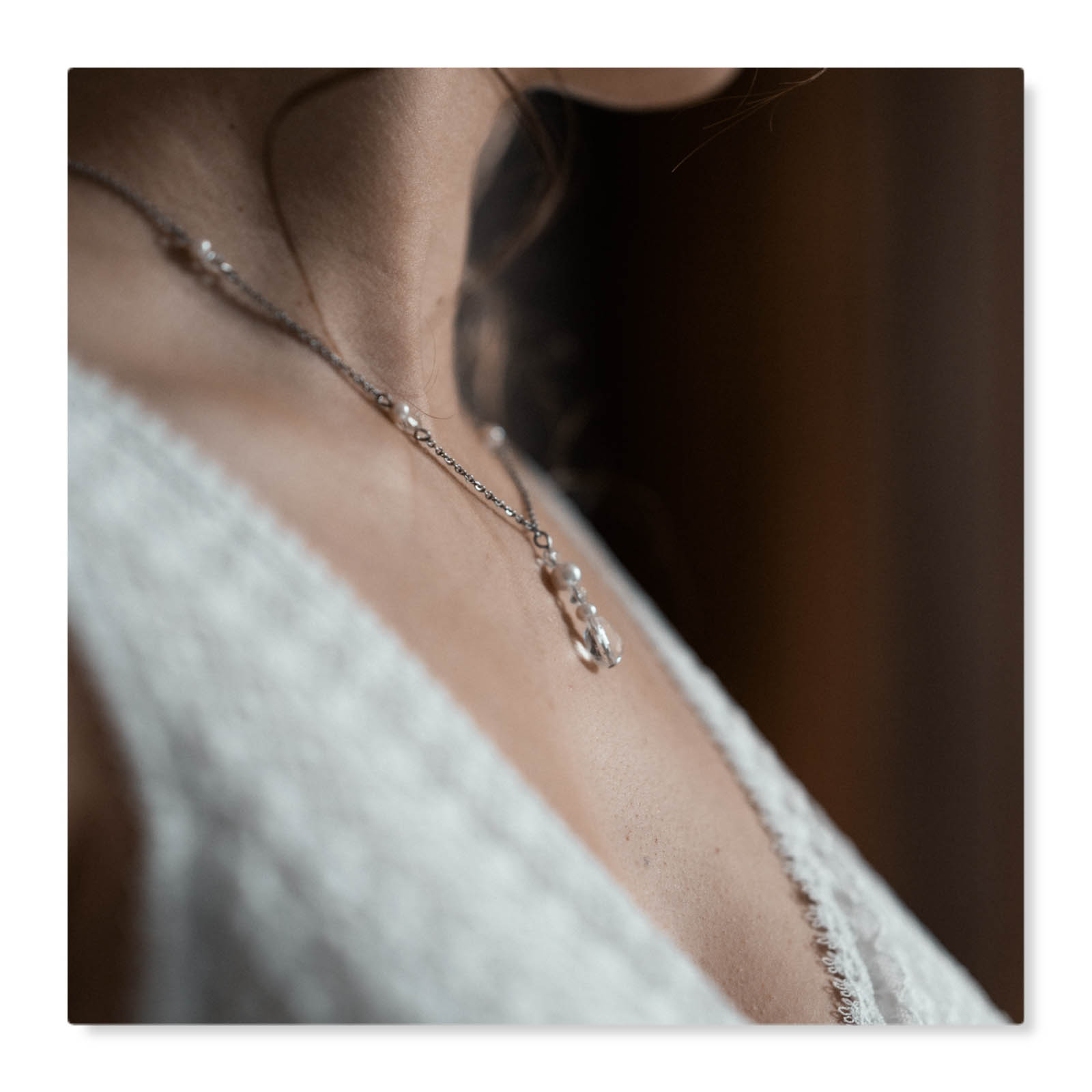 collier chic mariage