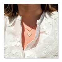 collier fleur de cerisier